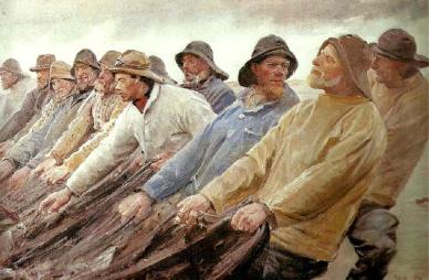 Painting by Michael Ancher